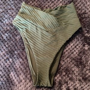 Aerie High Waisted Cheeky Bikini Bottoms
